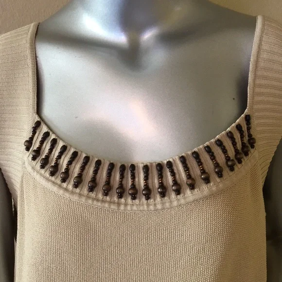 Jones New York Collection Sweater Set Beaded - Picture 4 of 13